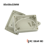 Waterproof wire junction boxes plastic enclosure plastic with earphone cable electronic project box enclosure 8x358x33mm