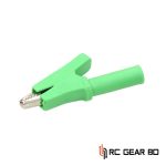 Pure copper battery clip Alligator clip Medium wire clip with 4mm jack High voltage Full test clip 30A - Image 2
