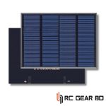 TZT 1/3pcs 12V 125mA 1.5W Polycrystalline Solar Panel 115*85MM Mini Sunpower DIY Solar System for Battery Charging and Mobile Phone