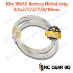 10m 18650 Li-ion Battery Nickel Sheet Plate Nickel Plated Steel Belt Strip Connector for Spot Welding Machine 0.1x3/4/5/7/8/10mm