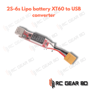 2S-6S Lipo Lithium Battery To USB Charger Converter With Voltage Display Adapter Board For Protect Phone Features,XT60 Durable