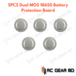 5PCS Dual MOS 18650 Battery Protection Board 4-8A 4.2V Lithium Battery Charge Discharge Protection Board - Image 2
