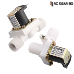 1PC Plastic 12V 24V 110V Electric Magnetic Water Control Valve Solenoid Valve Switch Normally Closed 1/2'' - Image 2