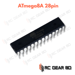 ATMEGA8A-PU ATMEGA8A ATMEGA8 16MHz 8KB 8-Bit DIP 28 Pin Atmel Atmega AVR Microcontroller IC Electrical Circuitry & Parts