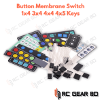1 2 3 4 12 16 20 Key Button Membrane Switch 1x4 3x4 4x4 4x5 Keys Matrix Array Keyboard Keypad Control Panel DIY Kit For Arduino - Image 2