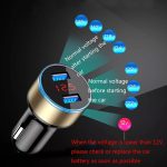 Car Charger Adapter Dual USB 2 Port Phone Charge Adapter 3.1A Super Fast Charging Cigarette Lighter Adapter Aluminum Alloy 17.5W - Image 2