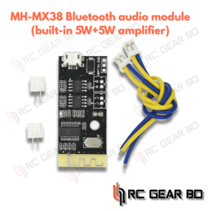 MH-M38 Bluetooth 4.2 MP3 Audio Receiver Board + 5W Stereo Amplifier Module Lossless Decoder DIY Kit High Fidelity HIFI Receiver MH-M38