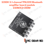 XY-S350H 2.1 channel tpa3251 Bluetooth power amplifier board module high and low subwoofer 220W * 2 + 350W