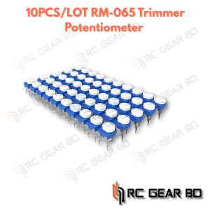 10PCS/LOT RM-065 Trimmer Potentiometer RM065 Variable Resistor 100, 200, 500, 1K, 2K, 5K, 10K, 20K, 50K, 100K, 200K, 500K, 1M ohm