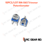 10PCS/LOT RM-065 Trimmer Potentiometer RM065 Variable Resistor 100, 200, 500, 1K, 2K, 5K, 10K, 20K, 50K, 100K, 200K, 500K, 1M ohm - Image 2