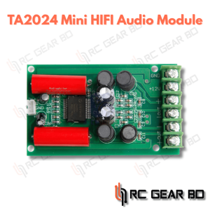TA2024 2x15W Mini Digital HiFi Amplifier Module Audio Stereo Amplifier Board for Car PC DC 12V