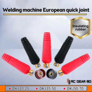 TIG Welding Cable Panel Connector Parts, DKJ10-25, DKJ35-50, Plug, Welding Machine, Quick Fitting Connector