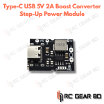 Type-C USB 5V 2A Boost Converter Step-Up Power Module Lithium Battery Charging Protection Board LED Display USB For DIY Charger - Image 2